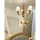 Lustre dourado quarto bebê  princesa